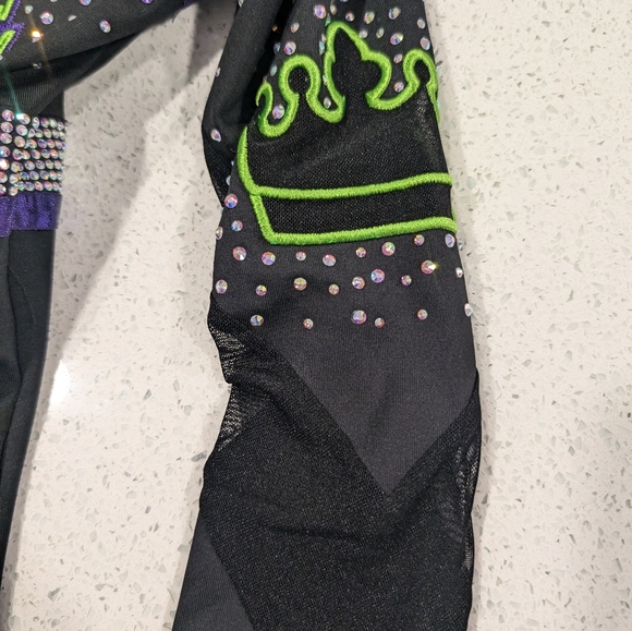 REAL Rebel Athletics ALLSTAR Cheer Uniform Cheerleading ELITE All Star AS Small - Picture 9 of 16